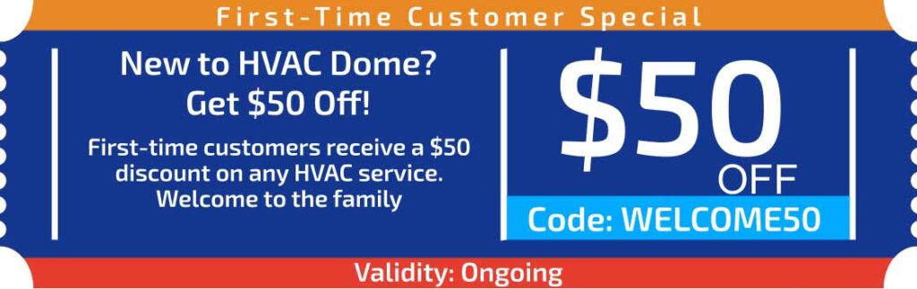 new ac customers coupons